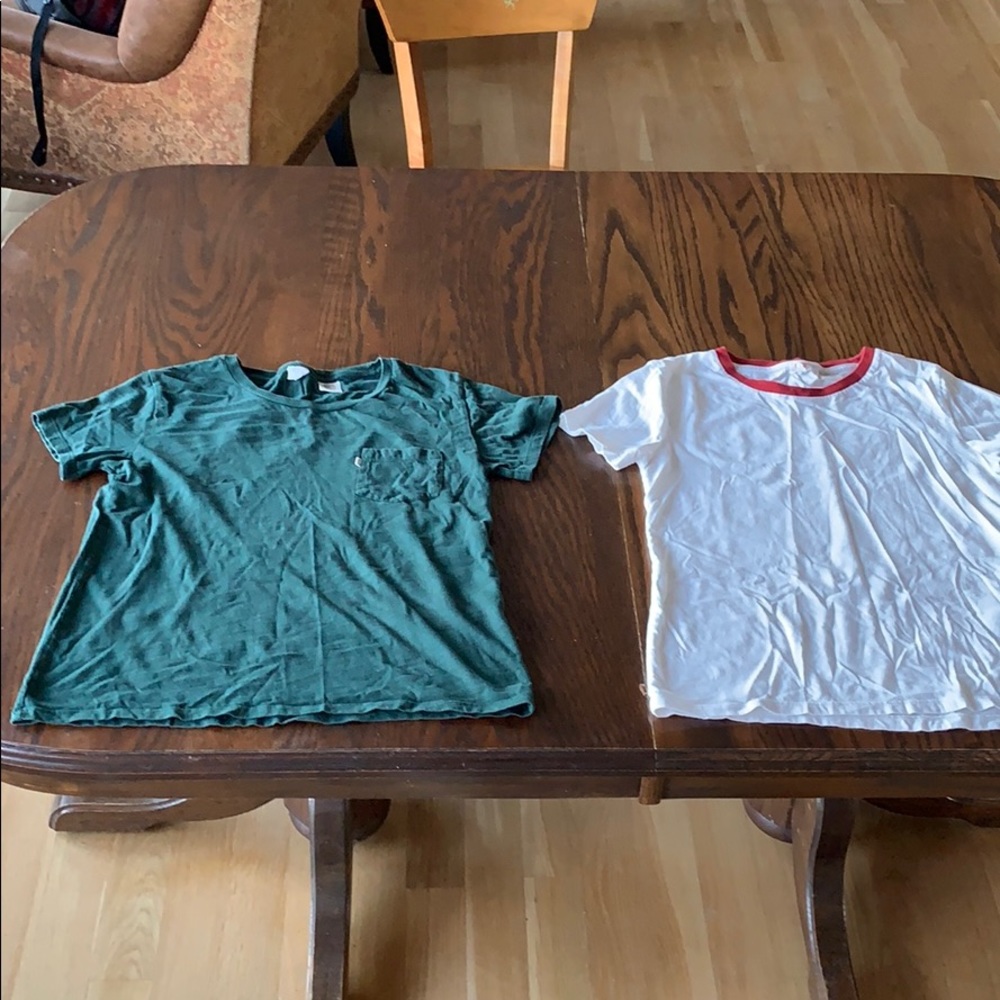 two levi’s shirts! wonderful condition!